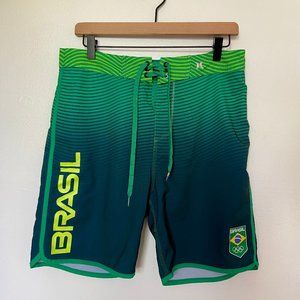 HURLEY PHANTOM BRASIL OLYMPIC TEAM BOARD SHORTS
